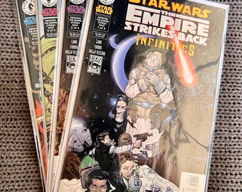 Star Wars Infinities: El Imperio Contraataca #1-4 [VF; Multiverso; Muerte de Luke Skywalker; Dark Horse Comics; 2002]