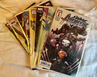 Savage Avengers #1-10 (Muy fino/Casi perfecto; Conan Marvel Multiverse; Dr. Doom; Marvel Comics; 2019)
