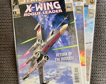 Star Wars: X-Wing Rogue Leader #1-3 *Serie completa [VF; Luke Skywalker; New Republic; Empire; Dark Horse Comics; 2005]