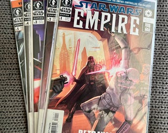 Star Wars Empire #1-5 [VF; Darth Vader; Boba Fett; Emperador Palpatine; Una nueva esperanza; Imperio Galáctico; Dark Horse Comics; 2002]