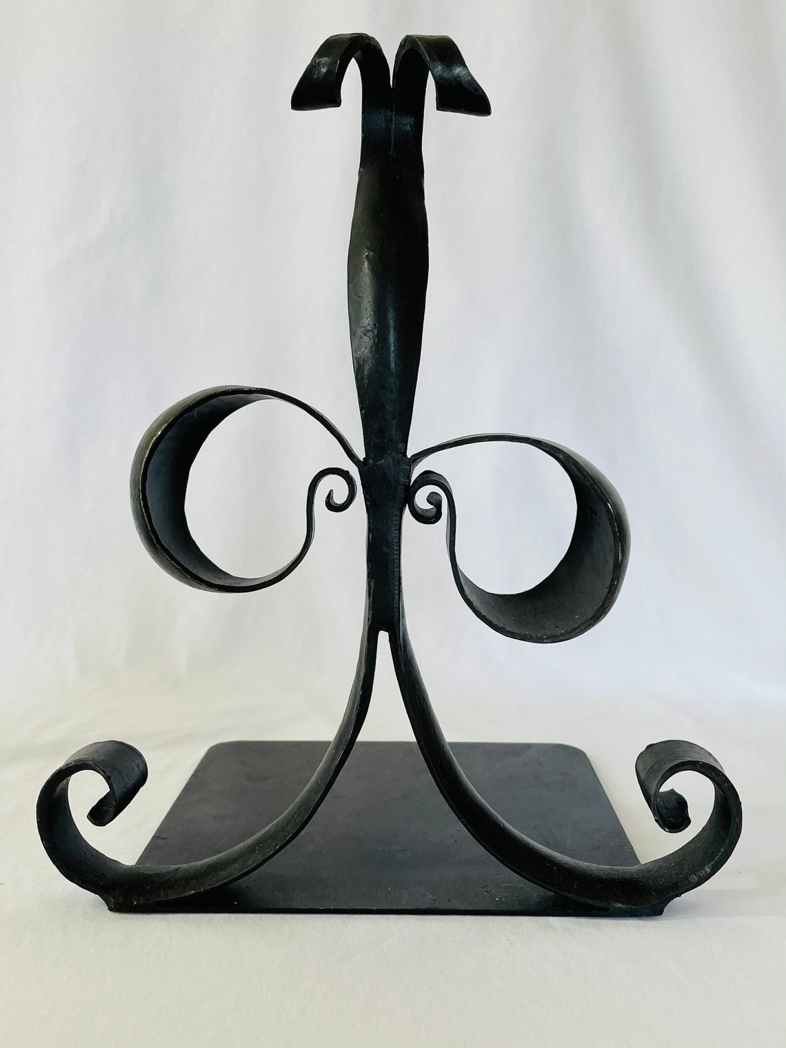 Wrought Iron Bookends Iron Bookends Book Lovers Gift Etsy