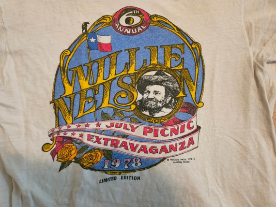 Willie Nelson Rare Vintage Limited Edition 1978 6… - image 2