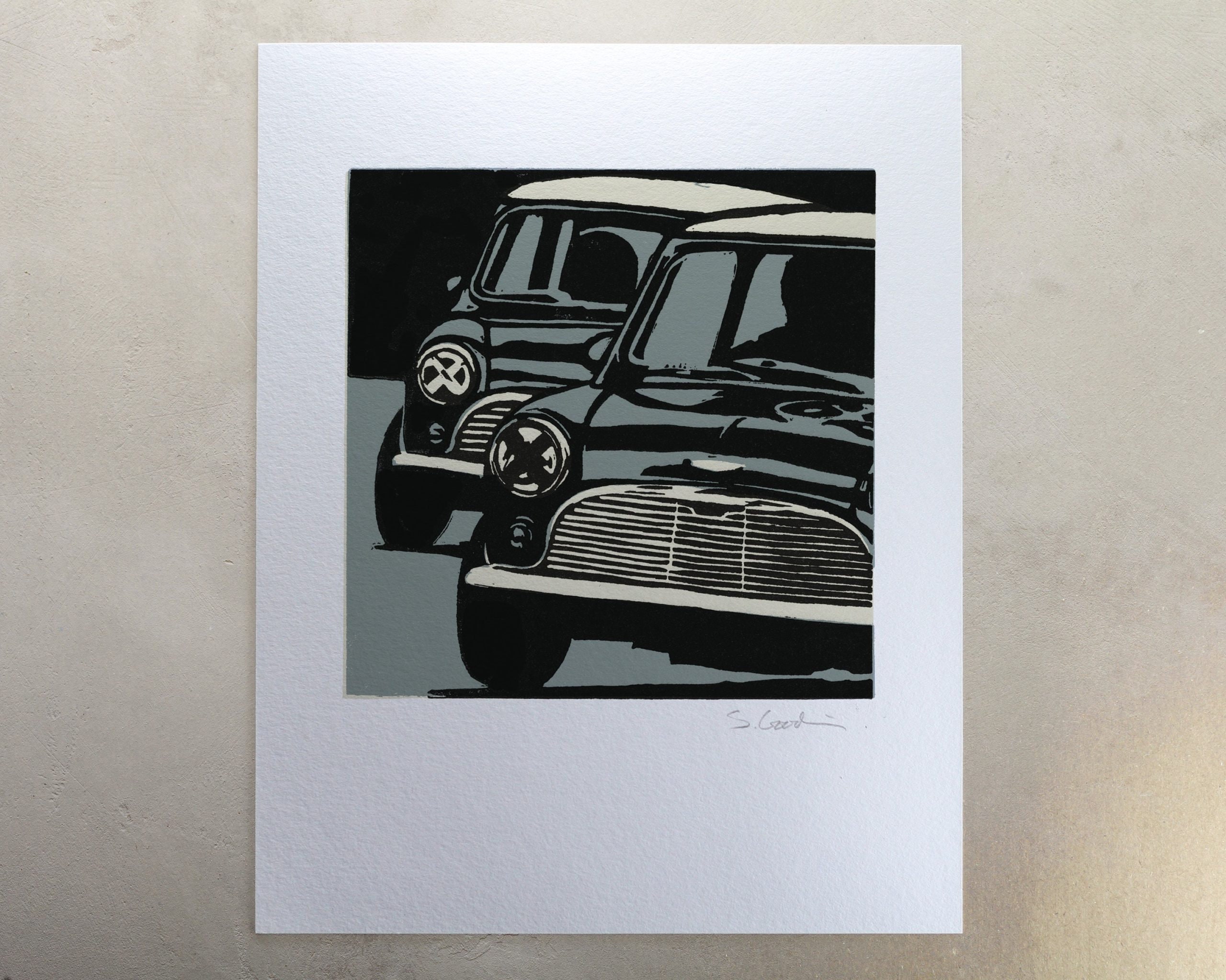 Mini Cooper Racing Cars Art Print - Etsy