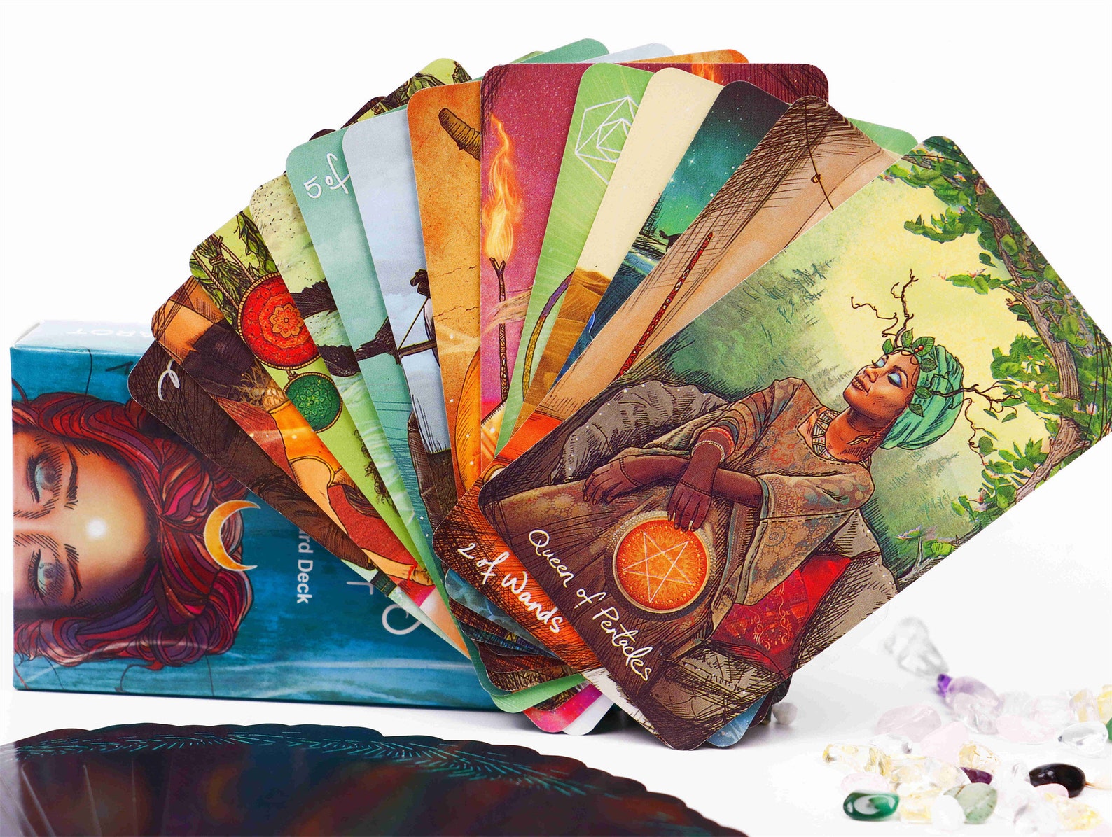 Pretty Light Seer tarot cards deck 78 cards Beginner 78 Etsy