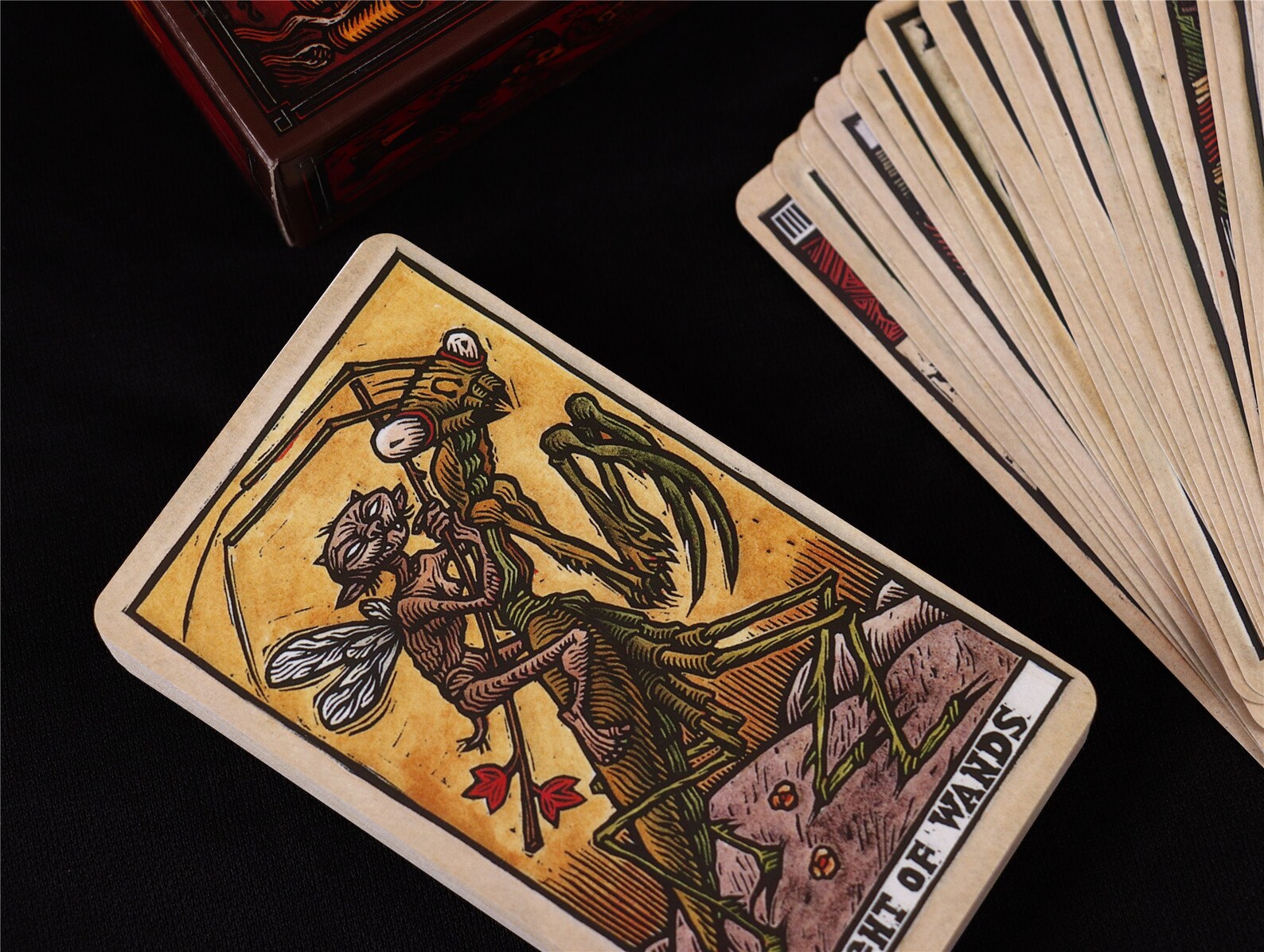 Unique tarot deck with book / Complete tarot card deck / Etsy