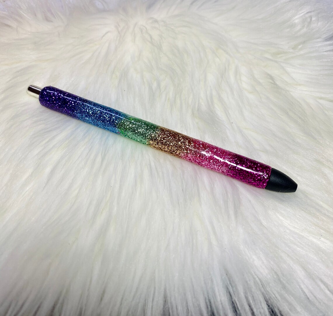 Custom Glitter Gel Pens Black Ink Etsy