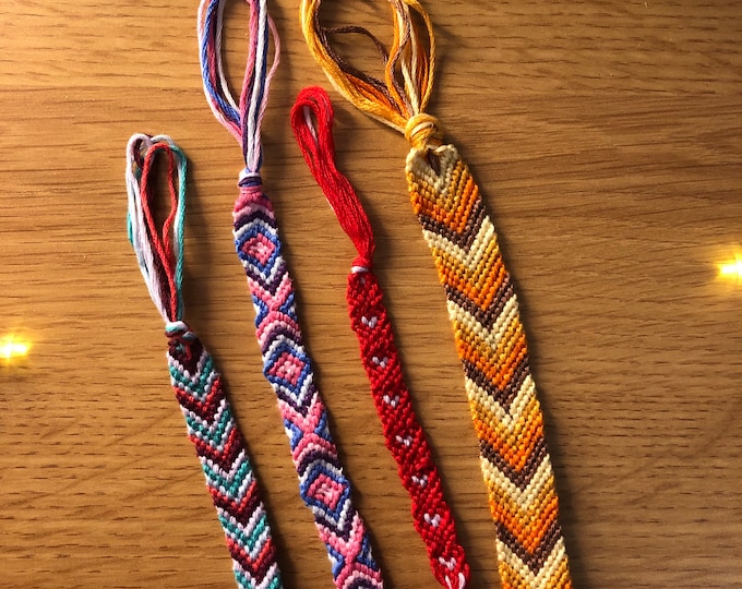 Custom handmade friendship VSCO bracelets/anklets