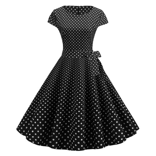Summer Elegant Retro Dress Vintage 50s 60s Swing Dress | Etsy