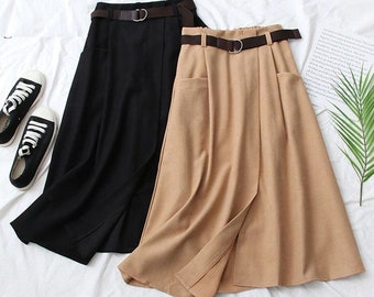 casual spring skirts