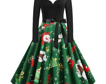 vintage christmas dresses