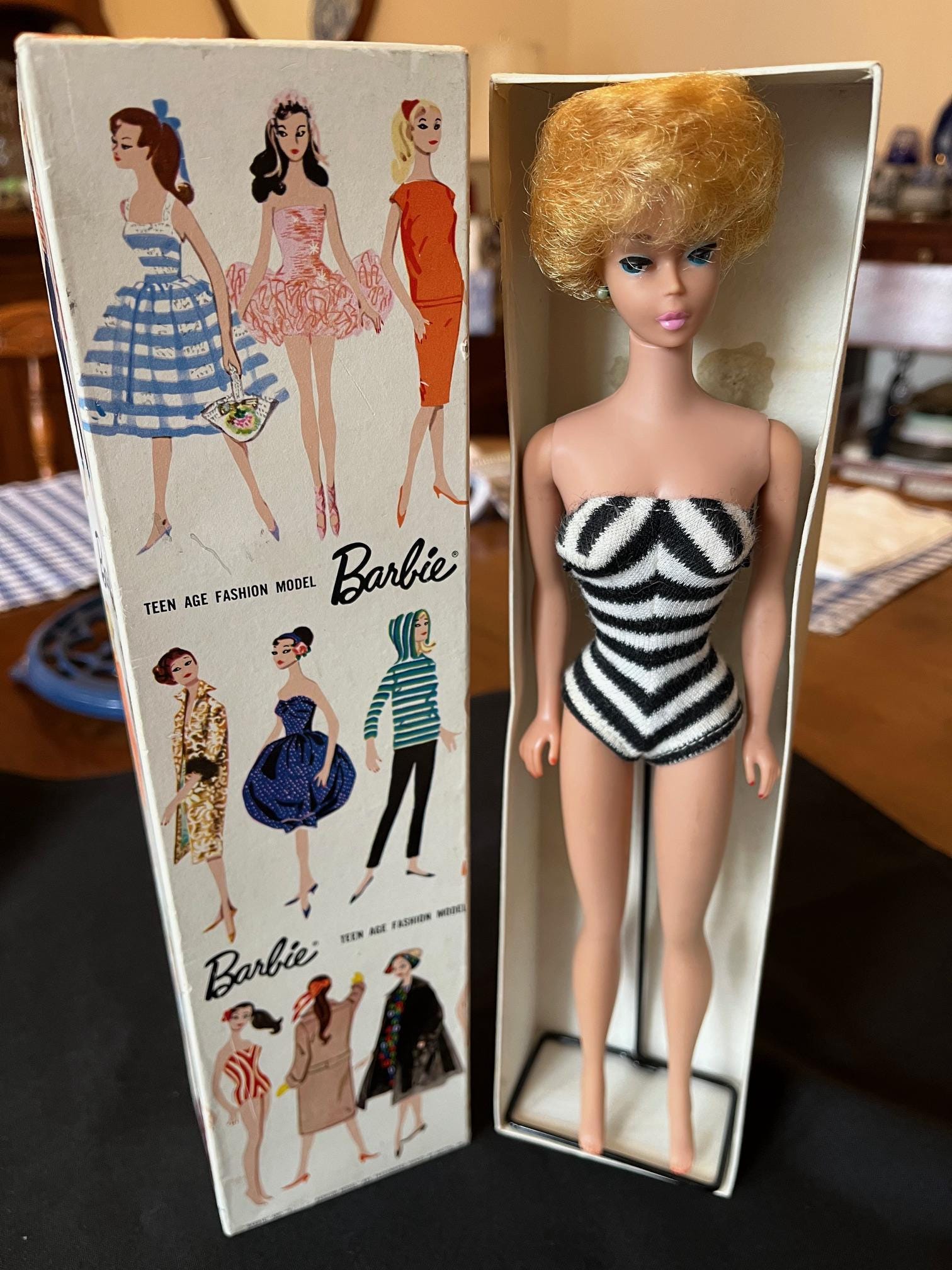 ヴィンテージバービー人形 1962年 1962's ヴィンテージ バービー ブロンド ポニーテール