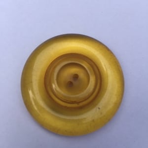 Vintage Apple juice Bakelite Button