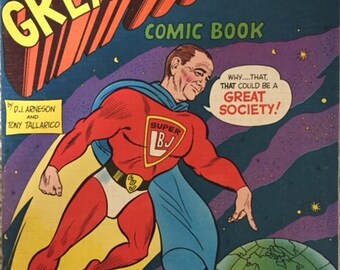 Vintage Comic-Buch "Die große Gesellschaft"