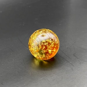 Vintage Bakelite Stardust Glitter Ball Button