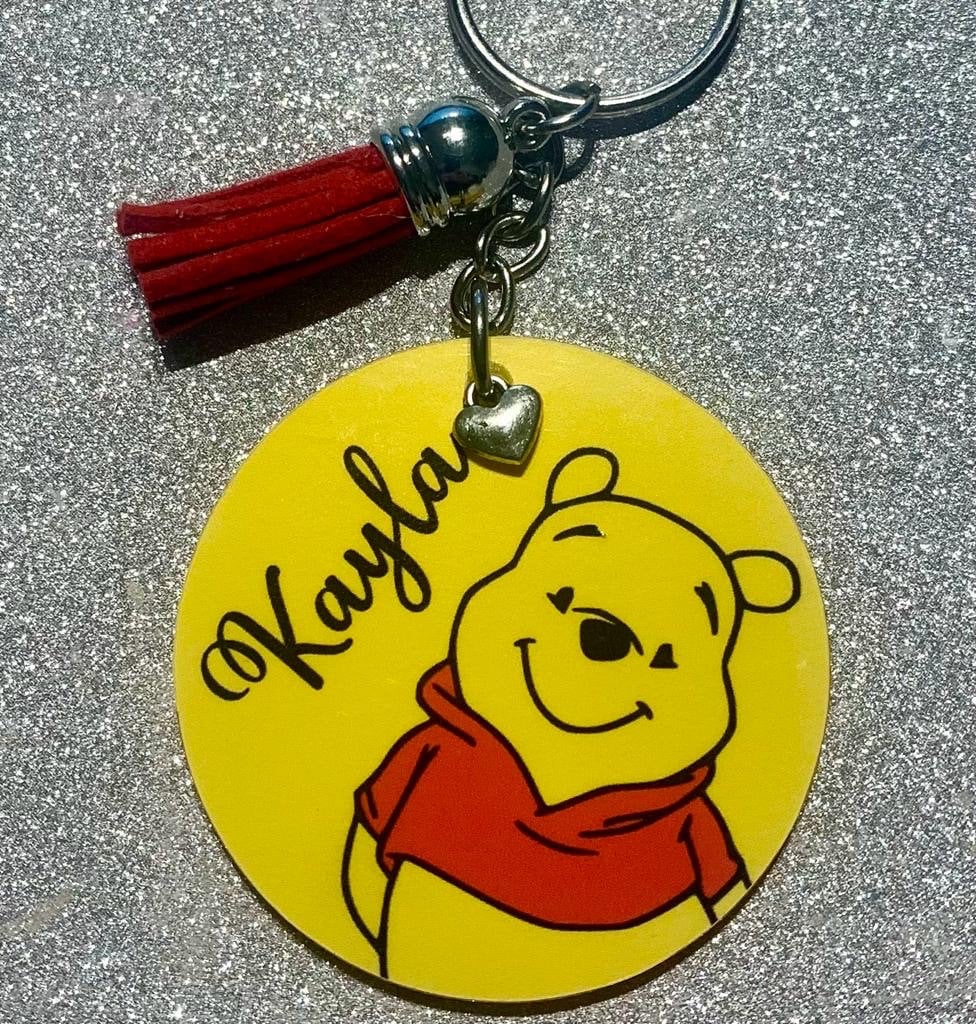 Disney Winnie The Pooh Retractable Id Card Badge Holder Alligator Clip -  For Nursing, School, Office : Target