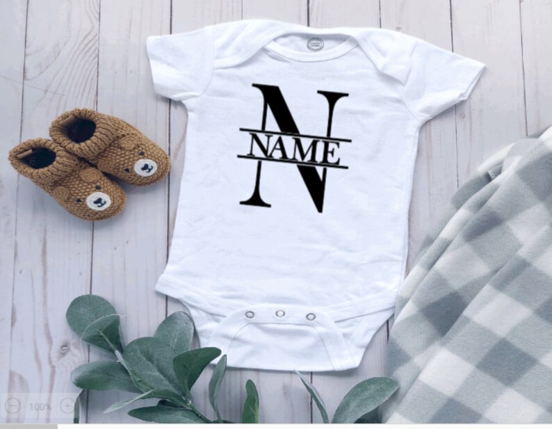 Monogram Onesie® Boy Monogram Girl Monogram Baby Shower Gift Pregnancy