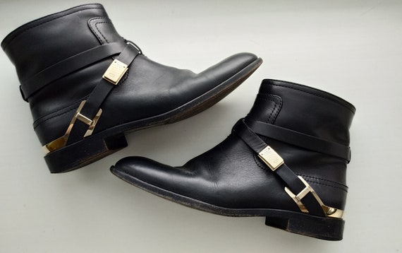Christian Dior Ankle Boots / Christian Dior Leather Boots