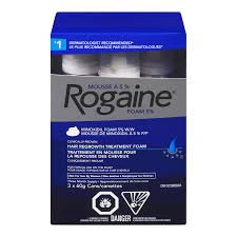 Men#39;s Rogaine 5% Foam Minoxidil 3 months