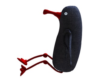 Seagull Plush Sewing Pattern – Easy DIY Bird Softie (PDF Pattern)