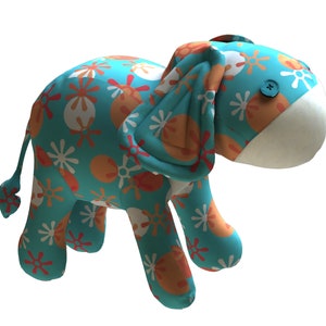 Donkey PDF Plush Pattern + Resizing -  Easy Toy Sewing Pattern - Plushie Donkey PDF Softie Sewing Pattern -  Animal Plush Sewing Pattern