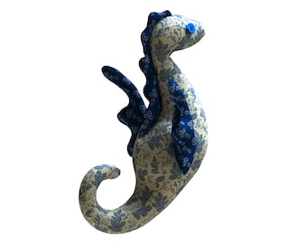 Sea Horse PDF Plush Pattern + Resizing - Hippocampus Easy Toy Sewing Pattern - Hippocampus PDF Softie Sewing Pattern - Plush Sewing Pattern