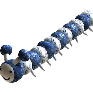 Caterpillar PDF Plush Pattern + Resizing - Caterpillar Easy Toy Sewing Pattern - Plushie Caterpillar PDF Softie Sewing Pattern