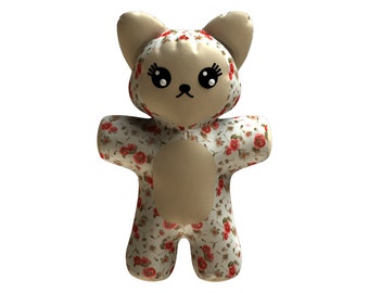 Kitten Plush Sewing Pattern – Easy DIY Cat Soft Toy (PDF Pattern)
