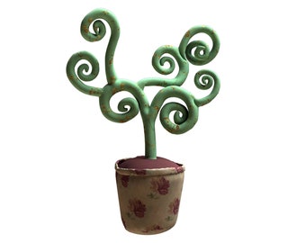 Plant Plush Sewing Pattern – Tree Easy Toy (PDF Pattern)