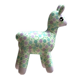 Alpaca PDF Plush Pattern + Resizing - Alpaca Easy Toy Sewing Pattern - Plushie Alpaca PDF Softie Sewing Pattern -  Plush Sewing Pattern