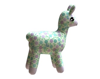 Alpaca PDF Plush Pattern + Resizing - Alpaca Easy Toy Sewing Pattern - Plushie Alpaca PDF Softie Sewing Pattern -  Plush Sewing Pattern