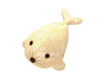 Seal PDF Plush Pattern + Resizing - Seal Easy Toy Sewing Pattern - Plushie Seal PDF Softie Sewing Pattern -  Animal Plush Sewing Pattern