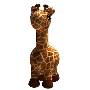 Giraffe PDF Plush Pattern + Resizing - Stuffed Giraffe  Plush Sewing Pattern - Giraffe  PDF Softie Sewing Pattern - Stuffed Animal Pattern