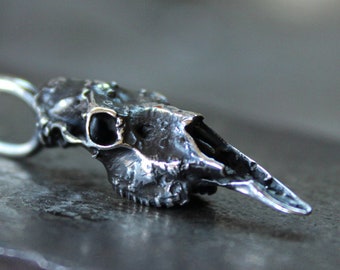 Equestrian Jewelry: Horse Skull Necklace, Pendant, and Charm in Sterling Silver