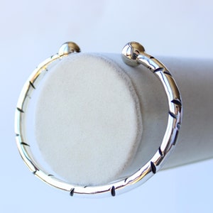 Bold and Chic: Large Cuffs, Wide Bangles, and Chunky Silver Bracelets Collection