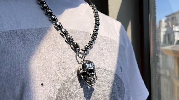 Bold and Heavy - Men's Unique Skull Pendant Chain Collection