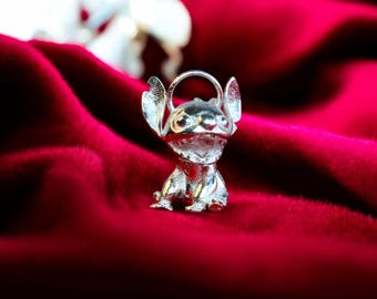 Expresiones divertidas de Stitch: colección de Stitch con la boca abierta