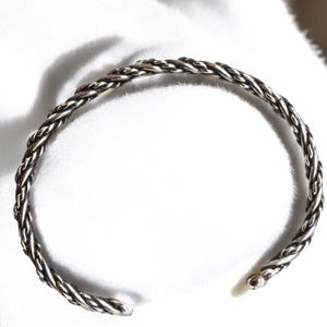 Viking Silver Twisted Bracelet Collection: Timeless Norse-inspired Jewelry 11-gr.