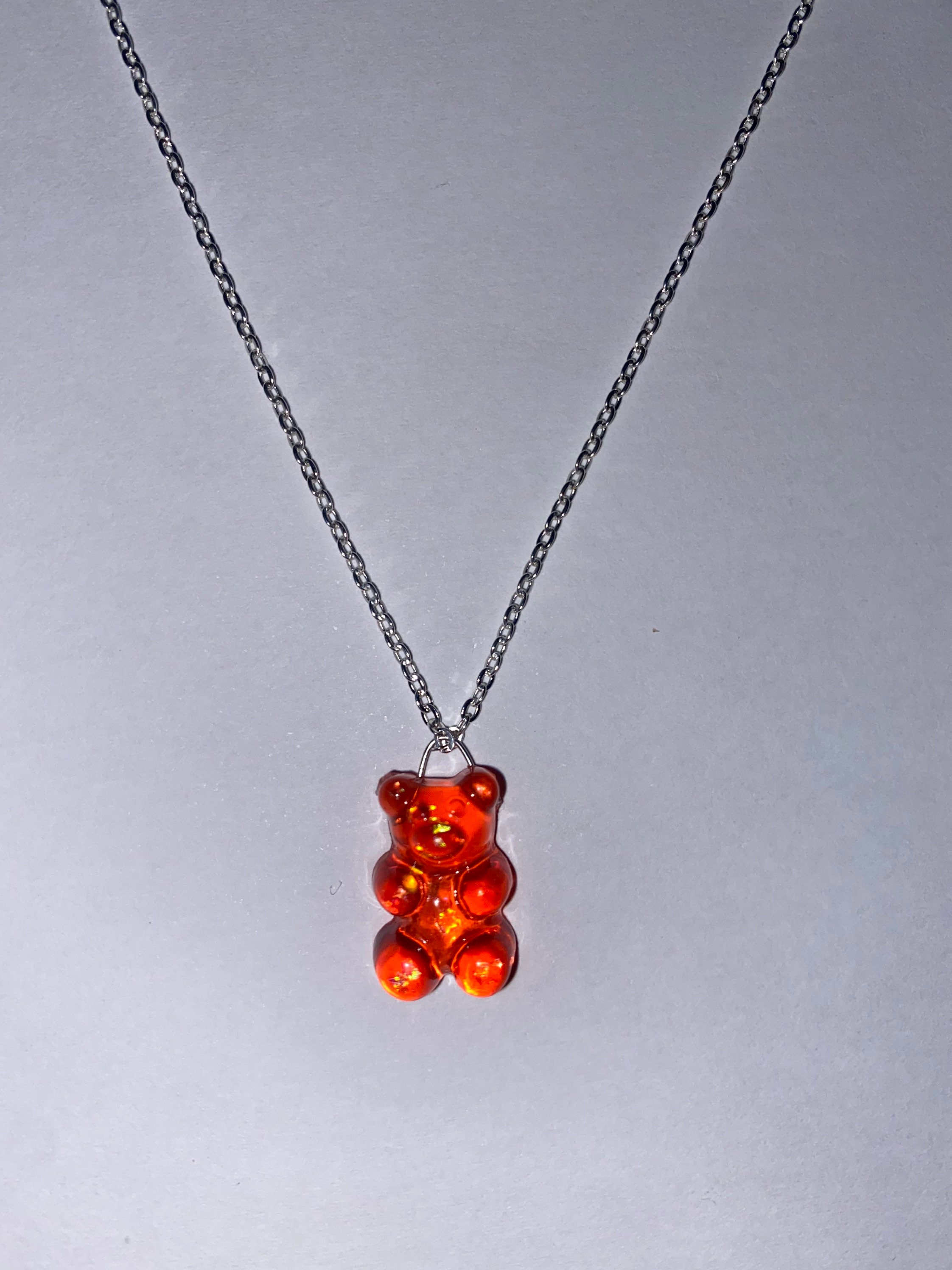 Gummy bear necklace Etsy