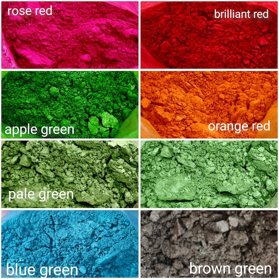 Mica Pigment Powder - High Pigment Pearl Series - Authentic Red