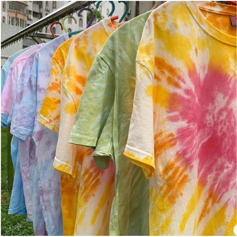 24 Colors 10g Fabric DIY Tie Dye Powder Color Change Free Cooking Color