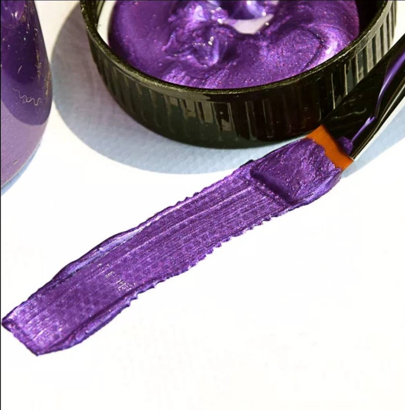 60ml Yellow Gold Paint Metallic Acrylic Paint Waterproof Not Etsy