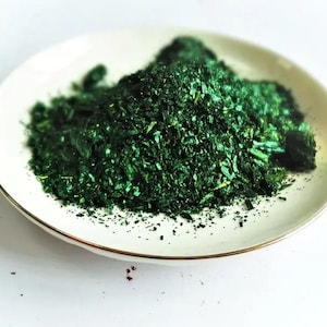 Polvere di base di verde malachite per tessuti, vernici, altro, coloranti per inchiostro, coloranti per pelle, carta, coloranti per legno 5g 10g 20g 50g di altissima qualità