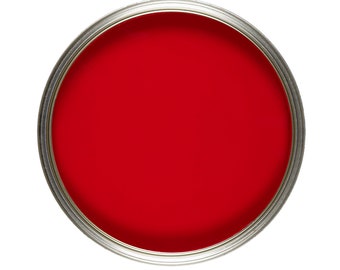 Super Gloss Enamel Red Paint for Wood, Metal. plastic, concrete 50ml