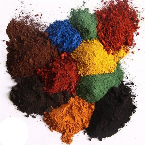 100g Natural Iron Oxide, Mineral Powder Pure Soap Bath Bomb Color Pigment  Powder 