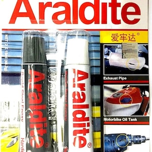 Araldite 4 minuten Rapid Steel hoogwaardige epoxylijm 57 g gratis internationale verzending
