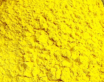 Wood dye -lemon yellow stain powder powdered solvent powder dye 5g, 25g, 100g wool dye , fabric dye , etc