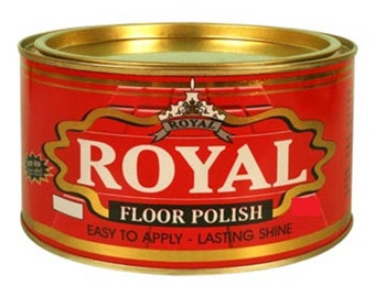 Red Floor Polish for Tiles, Brick, Stone, Clay and Cement with wax 400g