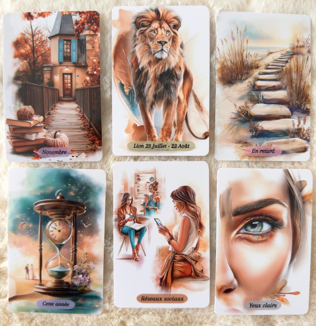 Maison Complementary Card My Complementary Oracle – 75 Self-published Cards – Made in France - Etsy