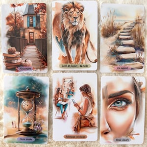 Mitt kompletterande orakel – 75 egenutgivna kort – Tillverkat i Frankrike