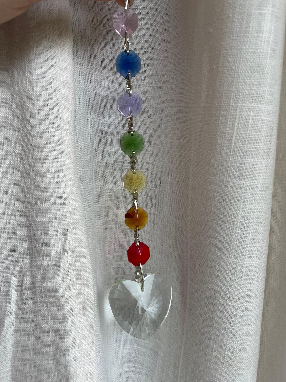 Cristal de Fenêtre 7 Chakra Feng-Shui